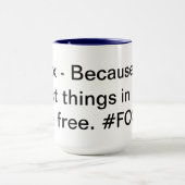 Linux Life 15oz witte Mok (Midden)