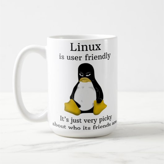 Linux Limited Edition  Koffiemok (Links)