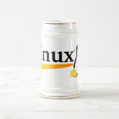 Linux-Logo met Tux-producten Bierpul (Center)
