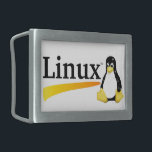 Linux-Logo met Tux-producten Gesp<br><div class="desc">Linux-Logo met Tux-producten Alle Prints worden weergegeven op de grootste grootte/resolutie die beschikbaar is. Het systeem zal u verhinderen een grootte te kiezen groter dan het afbeelding geschikt is. De waaier door de grootte beschikbaar van het grootste aan kleinste en kiest uw grootte van keus. zazzle.com/sovereigns* linux tux, tux, tux...</div>