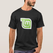 Linux Mint 01-shirt T-shirt (Voorkant)