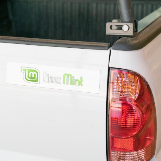 Linux Mint Bumpersticker (Op Truck)