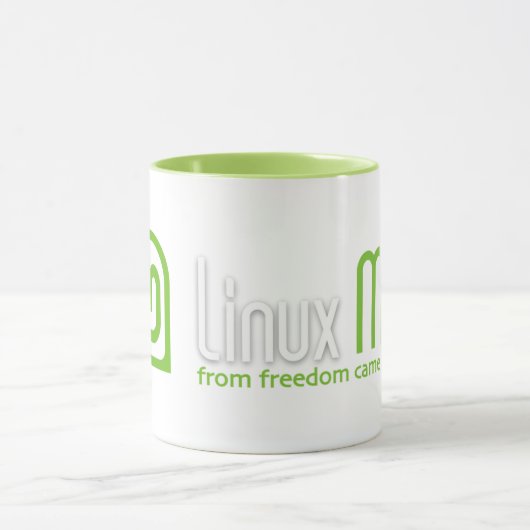 Linux Mint Coffee-Mok Mok (Midden)
