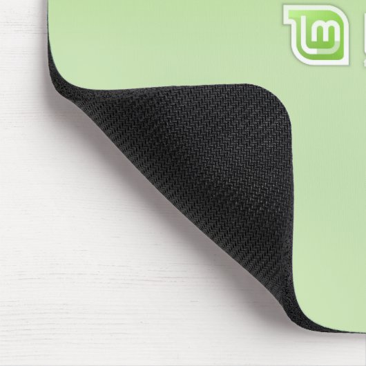 Linux Mint Green Muismat (Hoek)