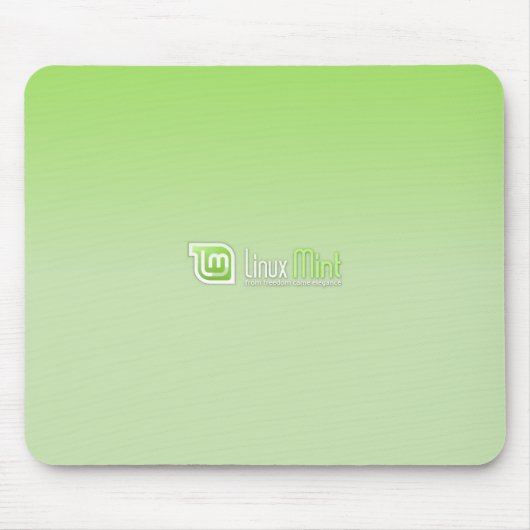 Linux Mint Green Muismat (Voorkant)