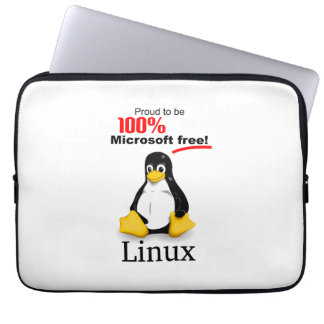 Linux Neopreen Laptop Sleeve 15" - Microsoft Grati