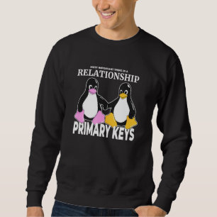 Linux Penguin Love Secret of Relatie Primary Trui