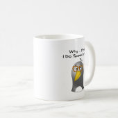 Linux Penguin Nerd Mok (Voorkant rechts)