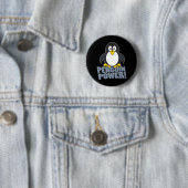 Linux Penguin Ronde Button 5,7 Cm (In situ)