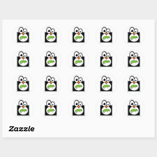 Linux Penguin Suse Sticker (Vel)