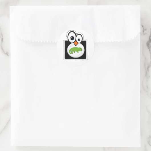 Linux Penguin Suse Sticker (Tas)
