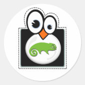 Linux Penguin Suse Sticker (Voorkant)