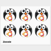 Linux Penguin Ubuntu Sticker (Vel)