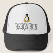 Linux-pet www.alinuxworld.com trucker pet (Voorkant)