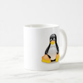 linux-pinguïn-tux koffiemok (Voorkant rechts)