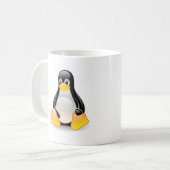 linux-pinguïn-tux koffiemok (Voorkant links)