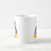 linux-pinguïn-tux koffiemok (Center)