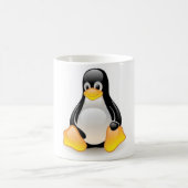 linux-pinguïn-tux koffiemok (Center)