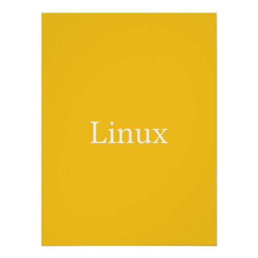 Linux Poster (Voorkant)