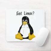 Linux-producten en -Design! Muismat (Met muis)
