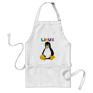 Linux-producten en -Design! Standaard Schort