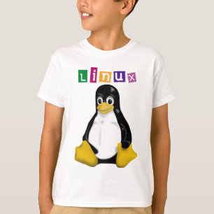 Linux-producten en -Design! T-shirt