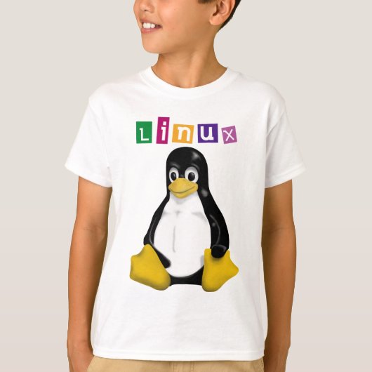 Linux-producten en -Design! T-shirt (Voorkant)