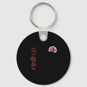 Linux Red Pet Fan T-shirt Tux Penguin Open Source Sleutelhanger