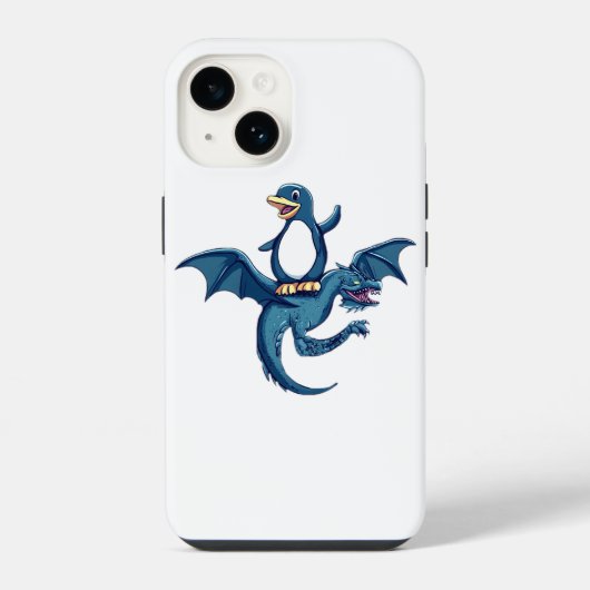 Linux Reis iPhone Hoesje (Achterkant)
