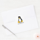 Linux-revolutie Ronde Sticker (Envelop)