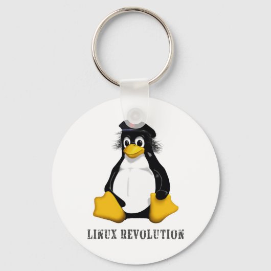 Linux-revolutie Sleutelhanger (Voorkant)