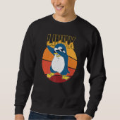Linux Root Beheerder Cool Penguin Informatica Nerd Trui (Voorkant)