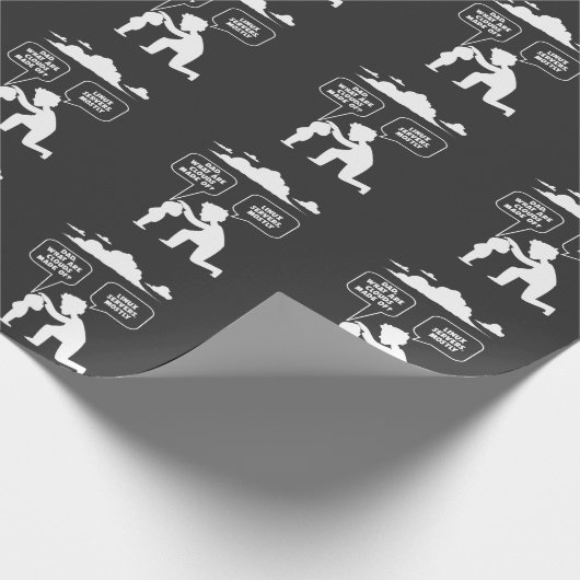 Linux Software Developer Computer Programmer Nerd Cadeaupapier (Hoek)