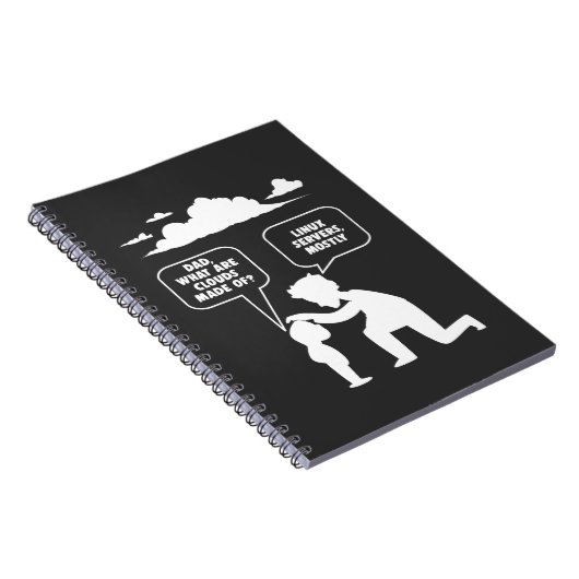 Linux Software Developer Computer Programmer Nerd Notitieboek (Rechterzijde)