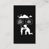 Linux Software Developer Computer Programmer Nerd Visitekaartje (Voorkant)