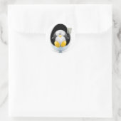 Linux-Stickers Ronde Sticker (Tas)