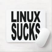 Linux Sucks Muismat (Met muis)