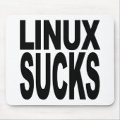 Linux Sucks Muismat (Voorkant)