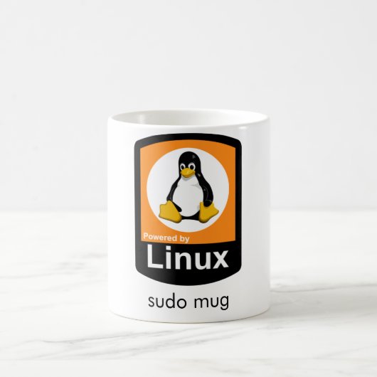 Linux - sudo-Mok Koffiemok (Center)
