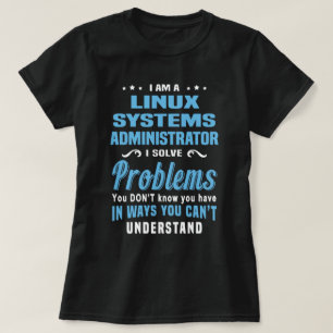 Linux-systeembeheerder T-shirt