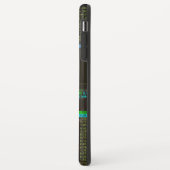 Linux/tmux/htop iPhone XS Max Hoesje (Achterkant/links)