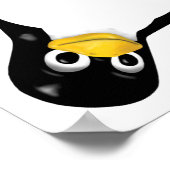 LINUX TUX 4 HOOFDEN POSTER (Hoek)