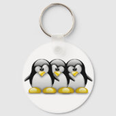 LINUX TUX BROTHERS SLEUTELHANGER (Voorkant)