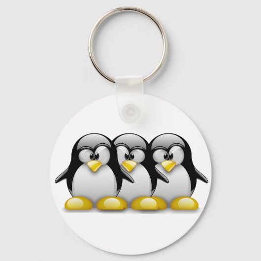 LINUX TUX BROTHERS SLEUTELHANGER (Voorkant)
