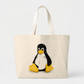 Linux Tux-Canvas tassen (Voorkant)