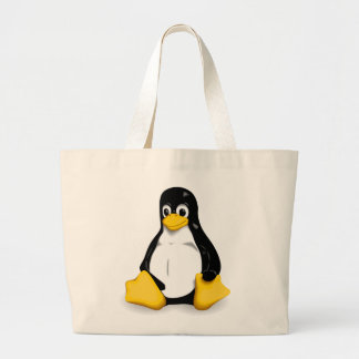 Linux Tux-Canvas tassen