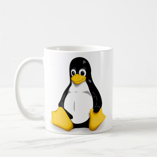 Linux Tux Coffee/Tea-Mokken Koffiemok (Links)