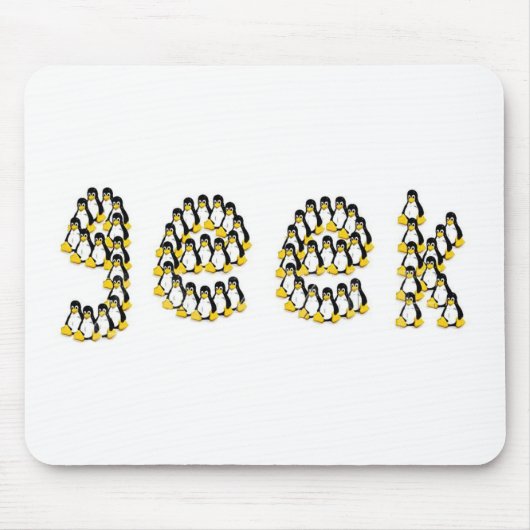 Linux Tux Geek Muismat (Voorkant)