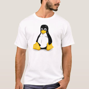 Linux Tux Mannen Tee Shirt