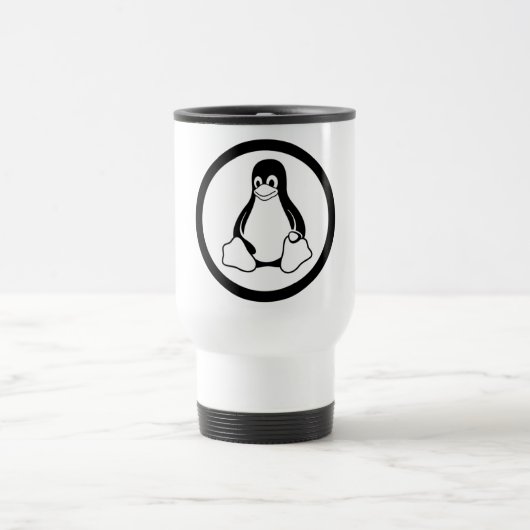 Linux Tux-Mok Reisbeker (Center)